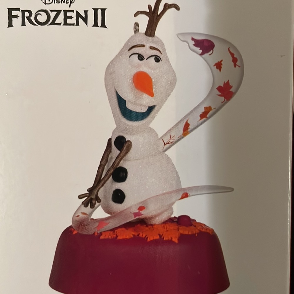 Hallmark Olaf and Gale Christmas Ornament New